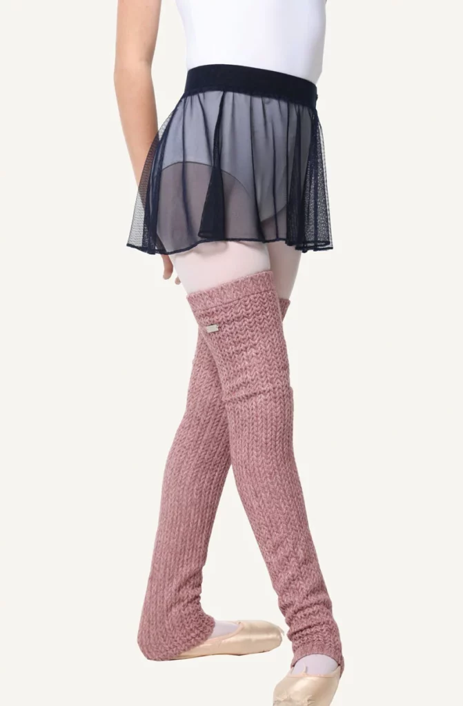 Tutu Leg Warmer Rose